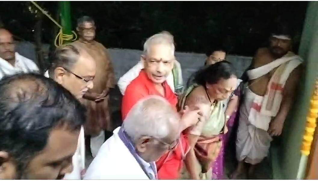  Inauguration of Senior Citizen Association building at 5.00 A.M. 